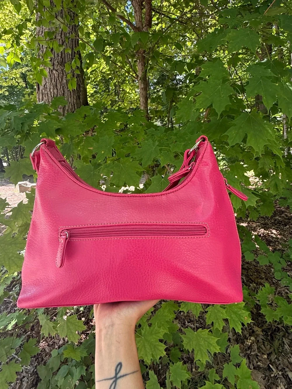 Pink Coach Soho Hampton Style Shoulder Bag Y2K Baguette Barbiecore Purse